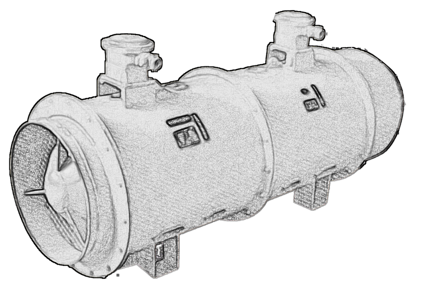 Flameproof Countra-rotated Ventiltors for Mining